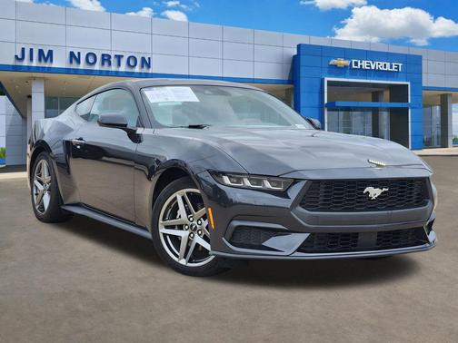 Dark Matter Gray Metallic 2024 Ford Mustang EcoBoost