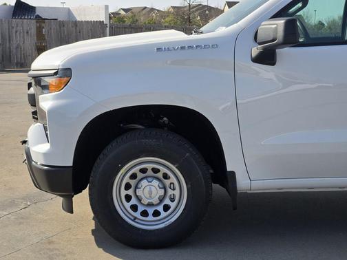 Summit White 2026 Chevrolet Silverado 1500 WT