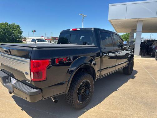 Shadow Black 2018 Ford F-150 Platinum