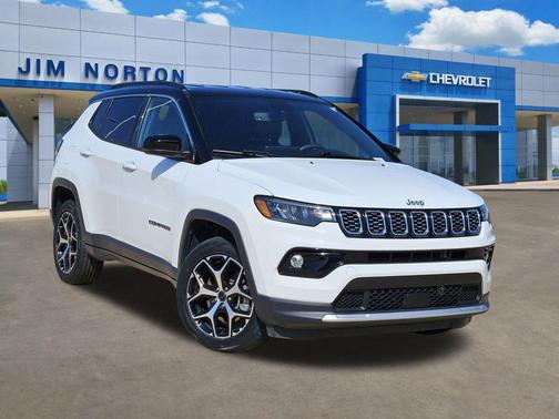 Bright White Clearcoat 2025 Jeep Compass Limited