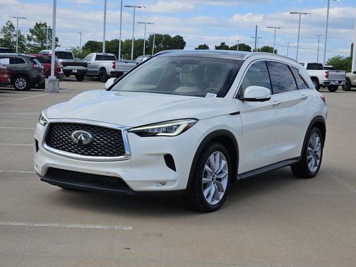 Majestic White 2019 INFINITI QX50 ESSENTIAL
