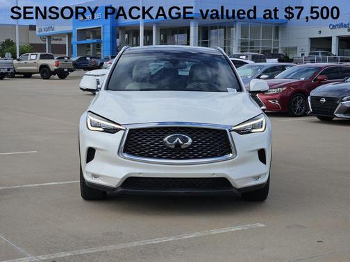 Majestic White 2019 INFINITI QX50 ESSENTIAL