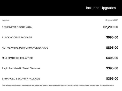 Rapid Red Metallic Tinted Clearcoat 2020 Ford Mustang GT Premium