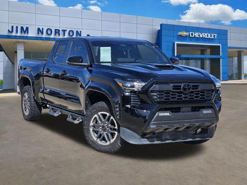 Black 2024 Toyota Tacoma TRD Sport