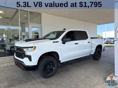 Summit White 2024 Chevrolet Silverado 1500 LT Trail Boss