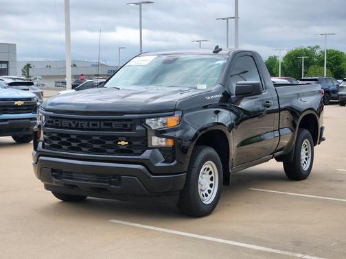 Black 2026 Chevrolet Silverado 1500 Base