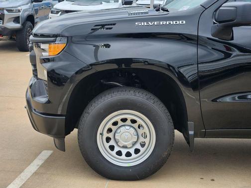 Black 2026 Chevrolet Silverado 1500 Base