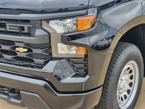 Black 2026 Chevrolet Silverado 1500 Base