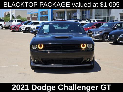 Pitch Black Clearcoat 2021 Dodge Challenger GT