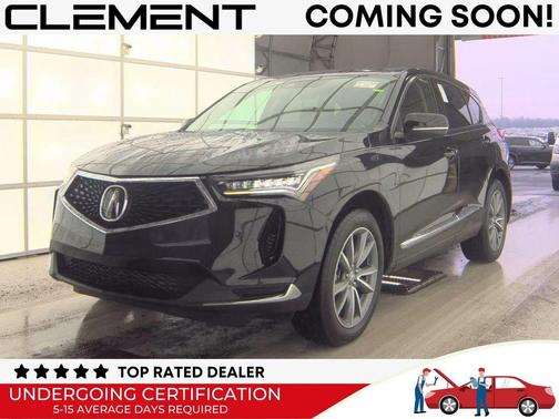 Majestic Black Pearl 2022 Acura RDX Technology Package