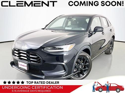 Crystal Black Pearl 2024 Honda HR-V Sport