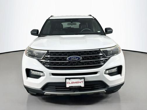 Oxford White 2020 Ford Explorer XLT