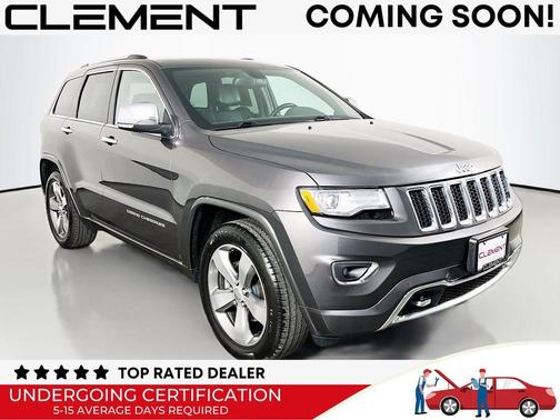 Granite Crystal Clearcoat Metallic 2015 Jeep Grand Cherokee Overland