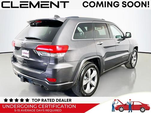 Granite Crystal Clearcoat Metallic 2015 Jeep Grand Cherokee Overland