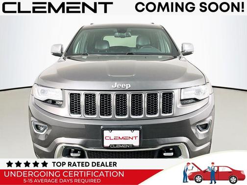 Granite Crystal Clearcoat Metallic 2015 Jeep Grand Cherokee Overland