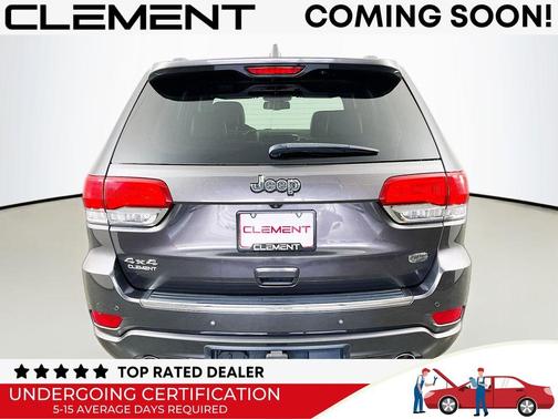 Granite Crystal Clearcoat Metallic 2015 Jeep Grand Cherokee Overland