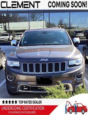 Granite Crystal Clearcoat Metallic 2015 Jeep Grand Cherokee Overland