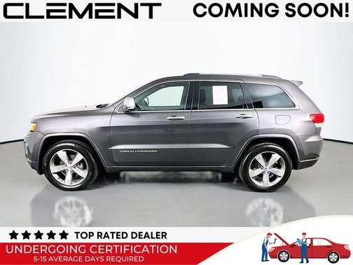 Granite Crystal Clearcoat Metallic 2015 Jeep Grand Cherokee Overland