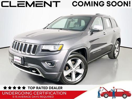 Granite Crystal Clearcoat Metallic 2015 Jeep Grand Cherokee Overland
