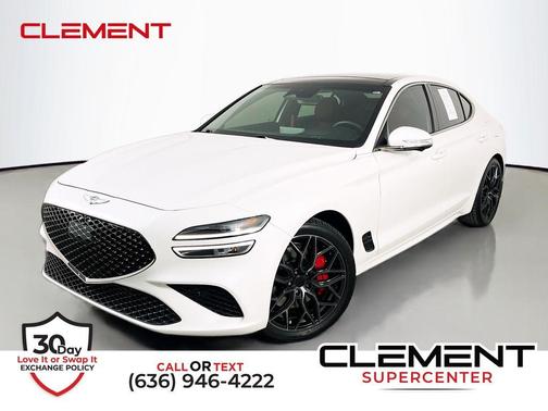 Verbier White 2023 Genesis G70 3.3T