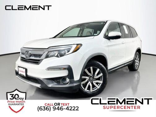 Platinum White Pearl 2021 Honda Pilot EX-L