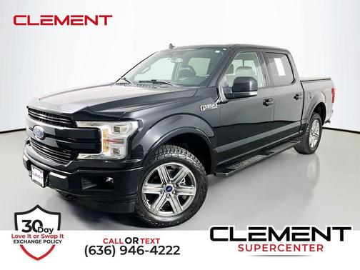 Agate Black Metallic 2019 Ford F-150 Lariat