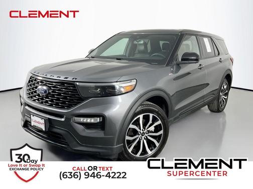 Carbonized Gray Metallic 2022 Ford Explorer ST-Line
