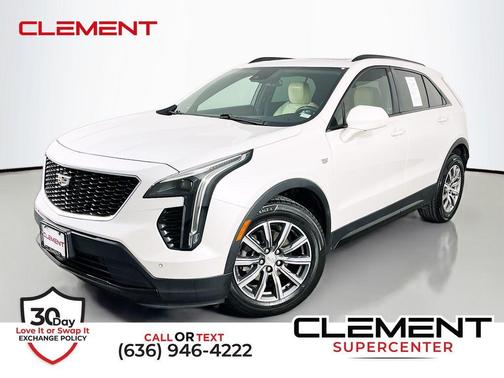 Crystal White Tri-Coat 2020 Cadillac XT4 Sport