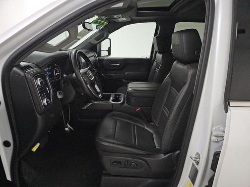 White Frost Tri-Coat 2023 GMC Sierra 3500 Denali