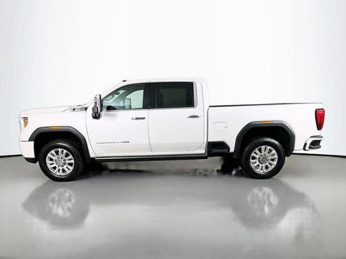 White Frost Tri-Coat 2023 GMC Sierra 3500 Denali