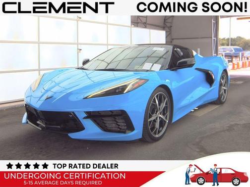 Rapid Blue 2021 Chevrolet Corvette Stingray w/3LT