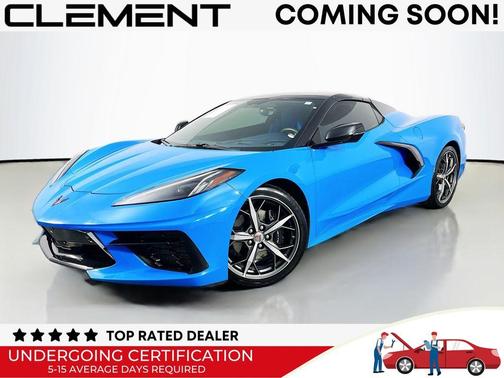 Rapid Blue 2021 Chevrolet Corvette Stingray w/3LT