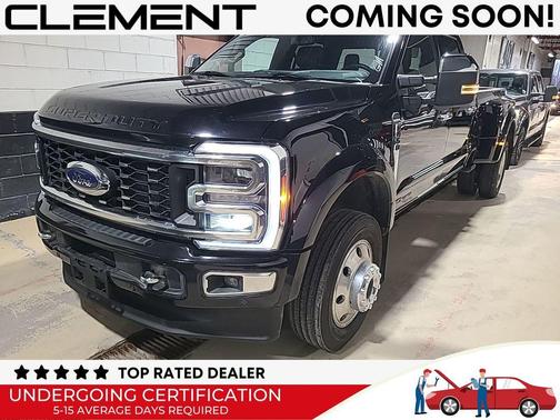 Agate Black Metallic 2023 Ford F-450 Platinum