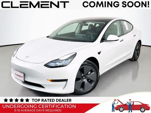 Pearl White Multi 2023 Tesla Model 3 Base