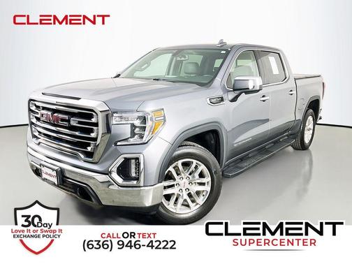 Quicksilver Metallic 2019 GMC Sierra 1500 SLT