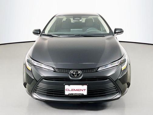 Midnight Black Metallic 2025 Toyota Corolla LE