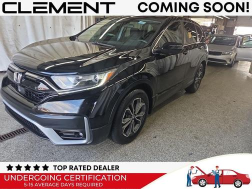 Crystal Black Pearl 2021 Honda CR-V EX