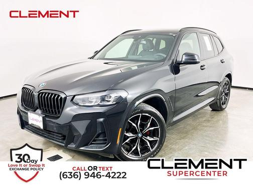 Black Sapphire Metallic 2024 BMW X3 xDrive30i