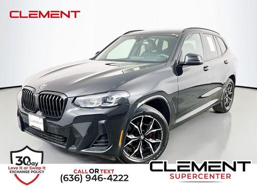 Black Sapphire Metallic 2024 BMW X3 xDrive30i