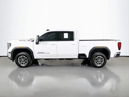 Summit White 2025 GMC Sierra 3500 SLE