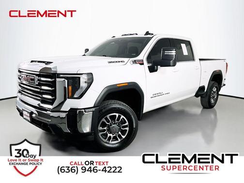 Summit White 2025 GMC Sierra 3500 SLE