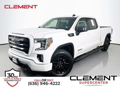 Summit White 2021 GMC Sierra 1500 Elevation