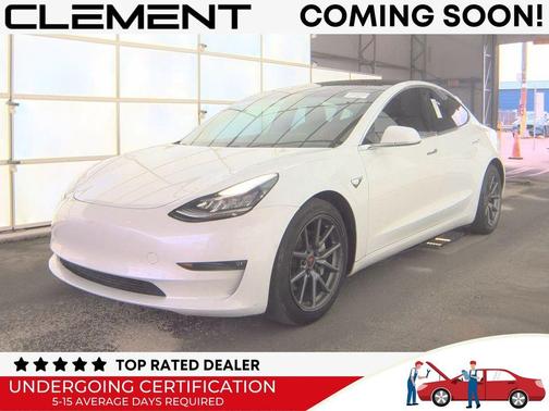 Pearl White Multi 2020 Tesla Model 3 Long Range