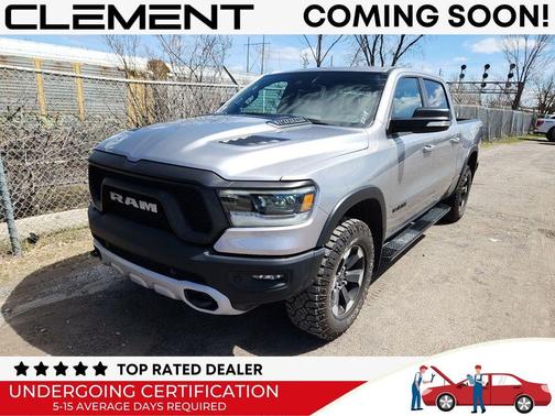 Billet Silver Metallic Clearcoat 2022 RAM 1500 Rebel