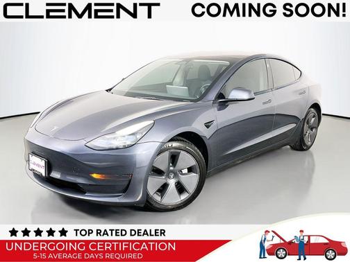Midnight Silver Metallic 2023 Tesla Model 3 Base