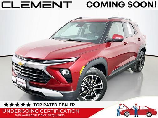 Crimson Metallic 2024 Chevrolet Trailblazer LT