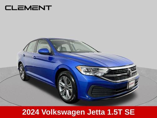 Rising Blue Metallic 2024 Volkswagen Jetta 1.5T SE