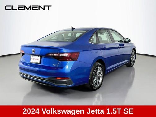 Rising Blue Metallic 2024 Volkswagen Jetta 1.5T SE
