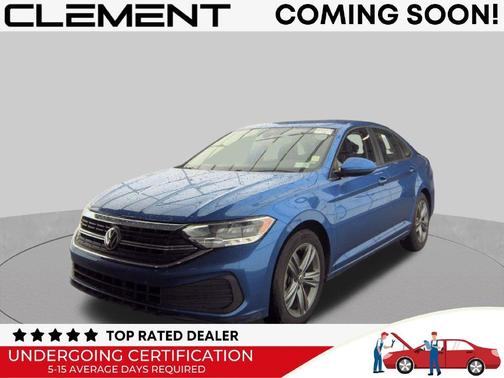 Rising Blue Metallic 2024 Volkswagen Jetta 1.5T SE