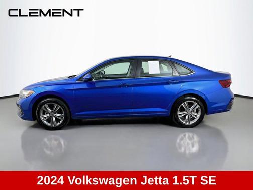 Rising Blue Metallic 2024 Volkswagen Jetta 1.5T SE